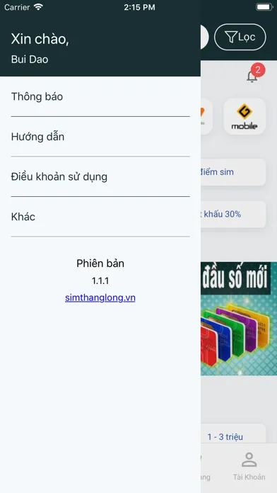 تصاویر Sim số đẹp Sim Thăng Long