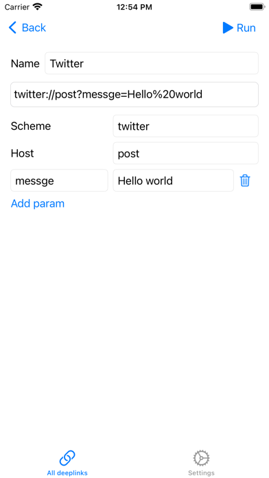 Deeplink Buddy স্ক্রিনশট