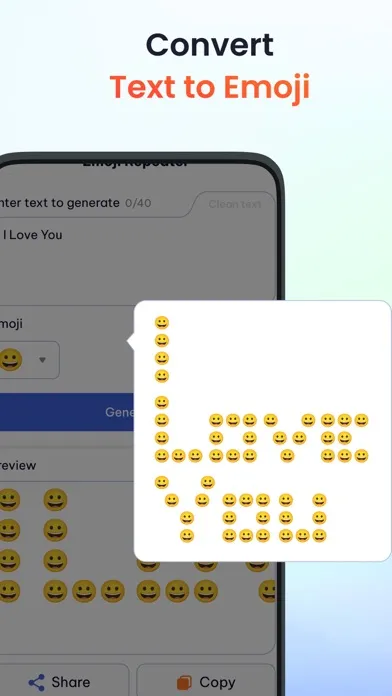Captures d'écran de Text Repeater: Text Bomber 10K