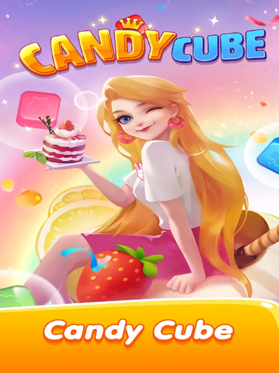 Tangkapan layar Candy Cube 2 iPad 