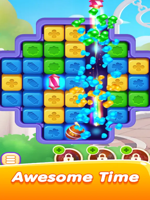 Tangkapan layar Candy Cube 2 iPad 