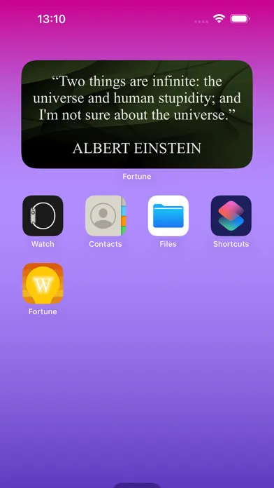 Fortune: quotes, wisdom, jokes 스크린샷