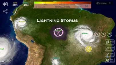 ภาพหน้าจอของ Hurricane.io
