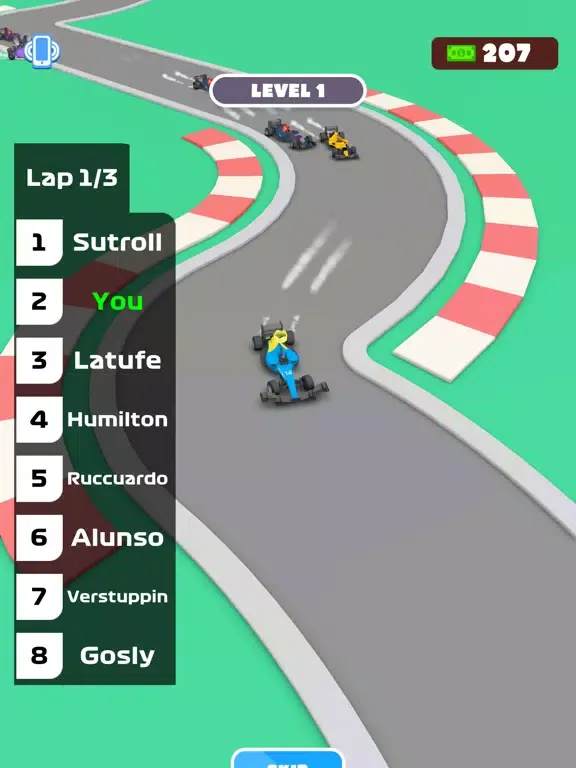 Tangkapan layar Race 'N Survive iPad 