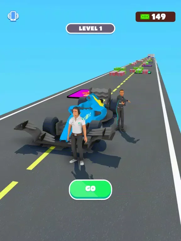 Tangkapan layar Race 'N Survive iPad 