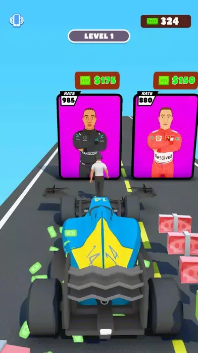 Tangkapan layar Race 'N Survive