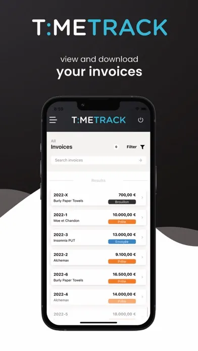 تصاویر Timetrack Mobile
