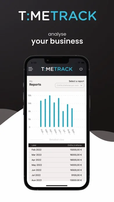 تصاویر Timetrack Mobile