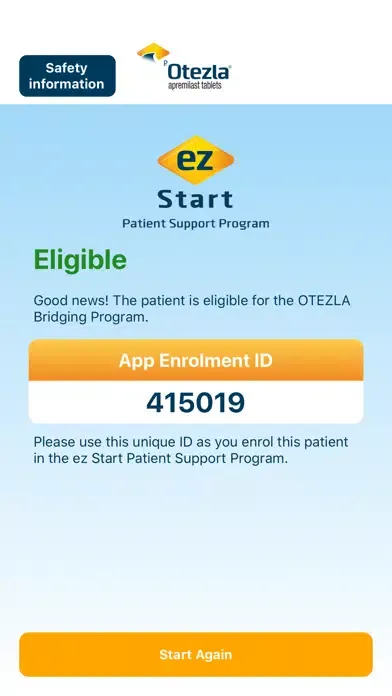 Ảnh chụp màn hình của ez Start Bridging Program