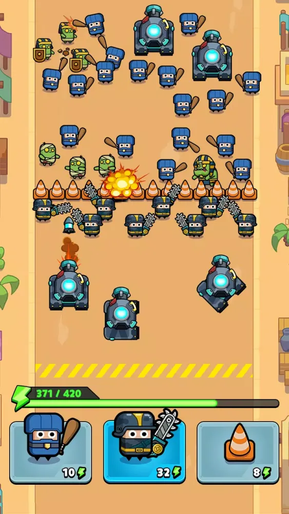 Police vs Zombie: Zombie City應用截圖