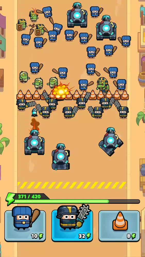 Police vs Zombie: Zombie City應用截圖