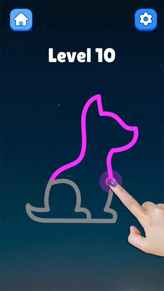 One Touch Draw: Connect Line應用截圖