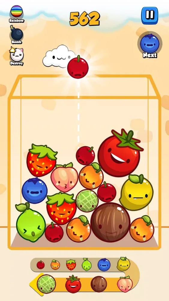 Melon Drop: Mix Fruit Pop スクリーンショット