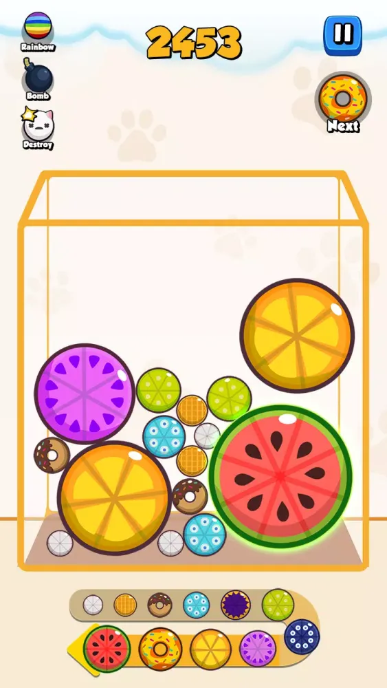 Melon Drop: Mix Fruit Pop スクリーンショット