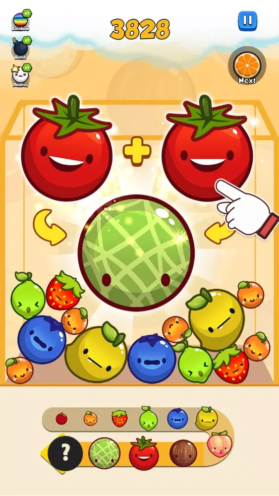 Fruit Drop Merge: Juicy Mix Screenshots