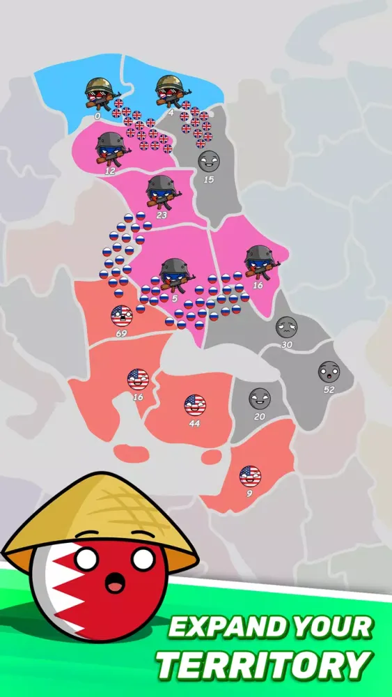 Country Balls: World Battle Screenshots