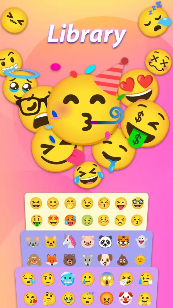 Emoji Studio: Mix Moji Lab スクリーンショット
