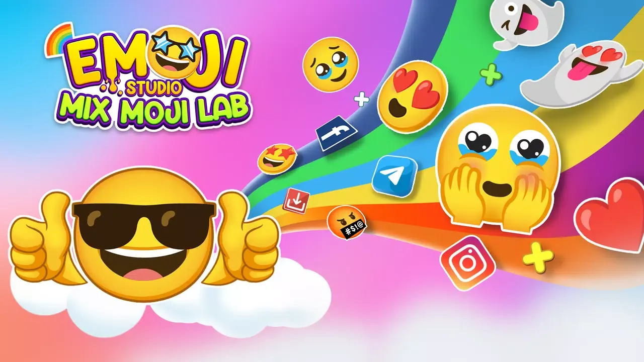 Emoji Studio: Mix Moji Lab スクリーンショット