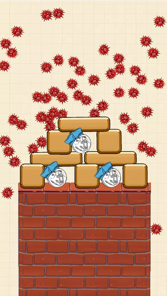 ภาพหน้าจอของ Ball Rescue: Tap To Save