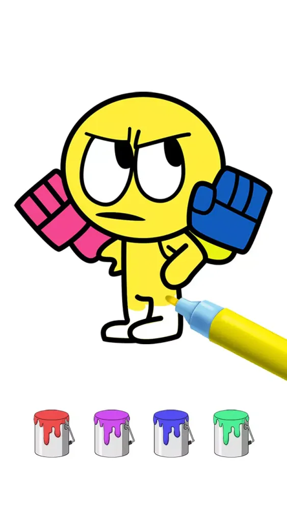 Capturas de tela do Coloring ASMR: Easy Paint