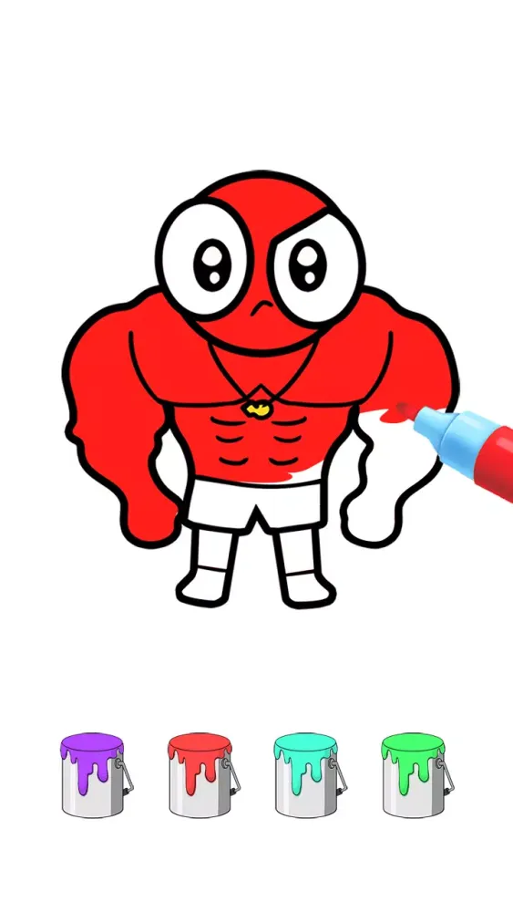 Capturas de tela do Coloring ASMR: Easy Paint