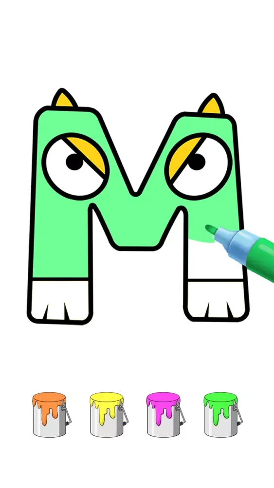 Capturas de tela do Coloring ASMR: Easy Paint