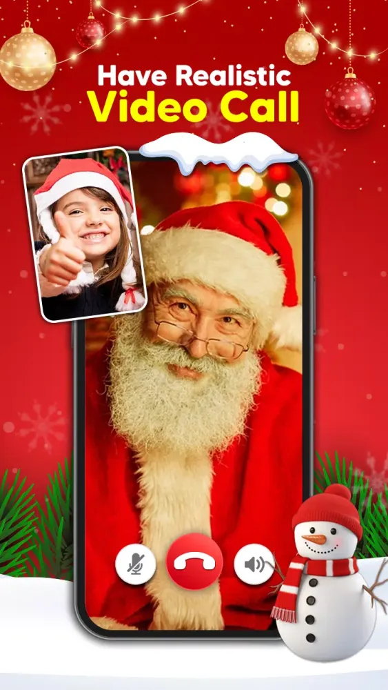 Santa Claus Call: Prank Video应用截图