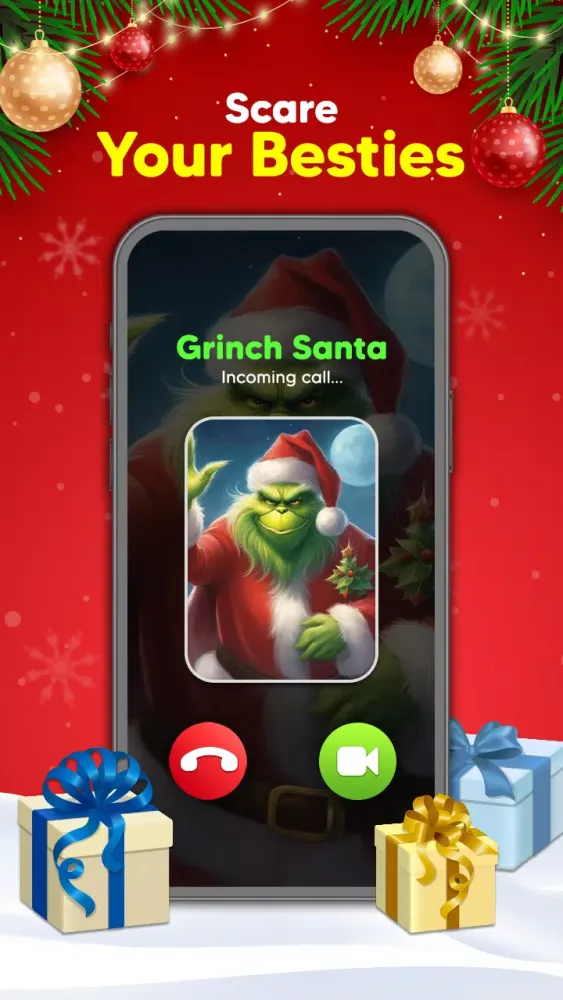 Santa Claus Call: Prank Video应用截图