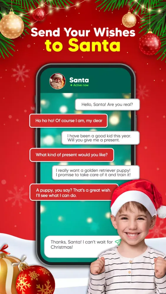 Santa Claus Call: Prank Video应用截图