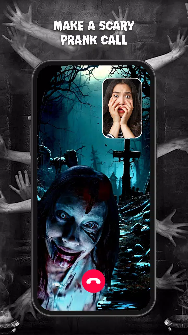 Scary Call & Ghost Chat Prank Screenshots