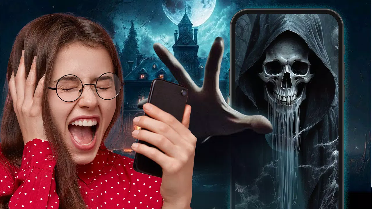 Scary Call & Ghost Chat Prank Screenshots