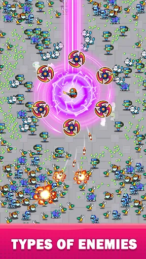 ภาพหน้าจอของ Zombie War.io: Battle Survivor