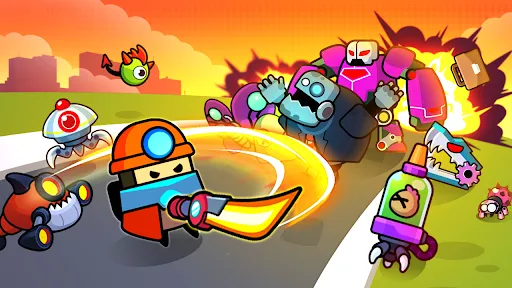 ภาพหน้าจอของ Zombie War.io: Battle Survivor