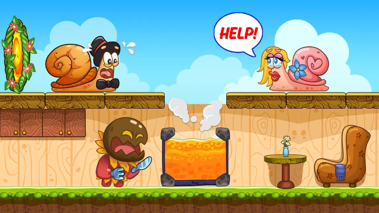 Snail Escape: Jungle Adventure Screenshots