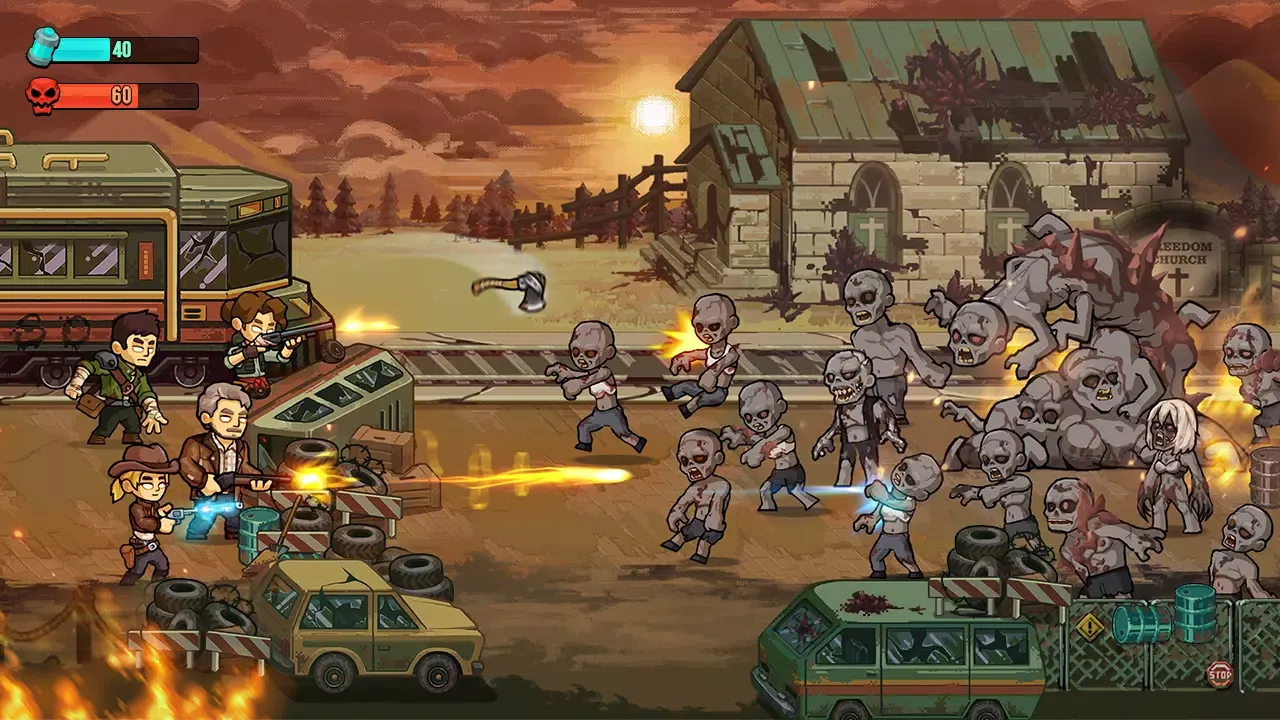 Zombie Warfare: The Death Path Screenshots