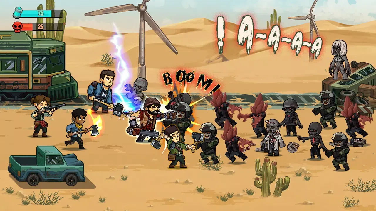 Zombie Warfare: The Death Path Screenshots