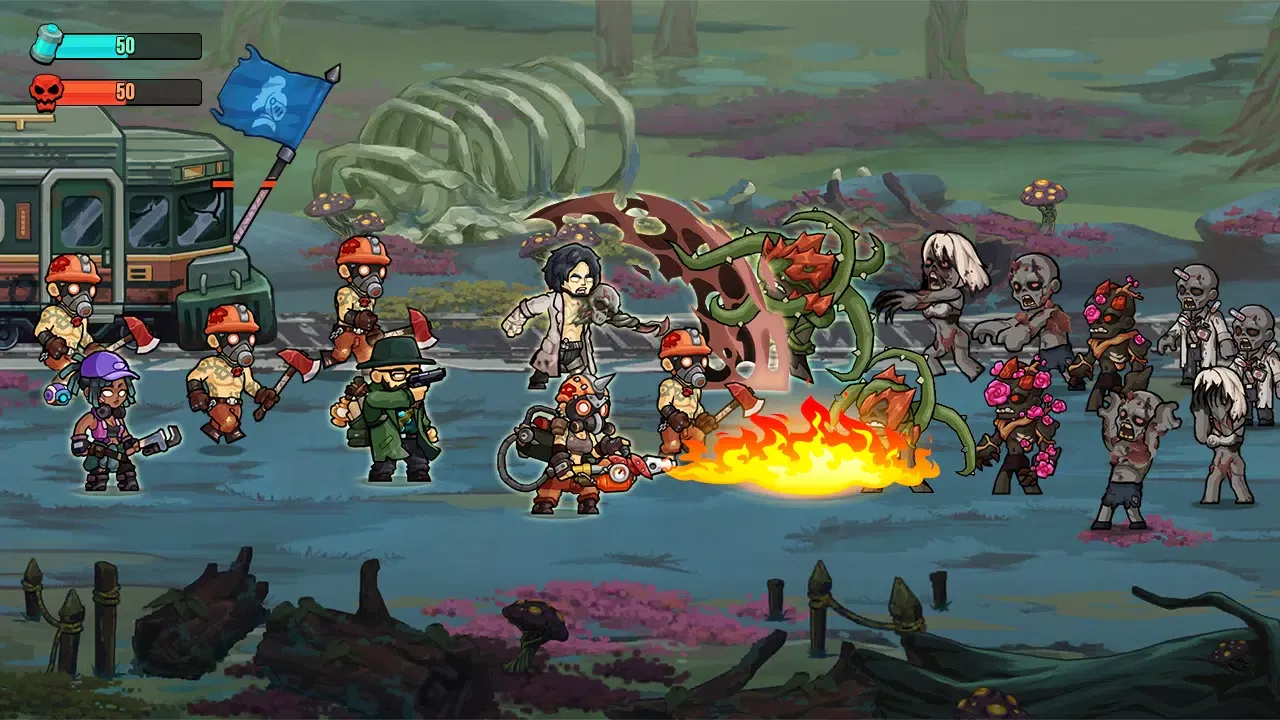 Zombie Warfare: The Death Path Screenshots