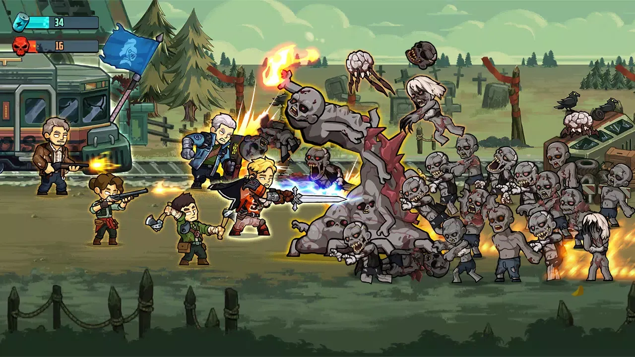 Zombie Warfare: The Death Path Screenshots