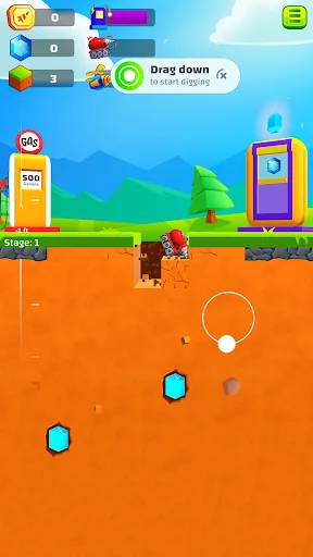 Ground Digger: Lava Hole Drill Screenshots