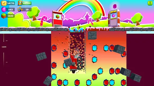 Ground Digger: Lava Hole Drill Screenshots