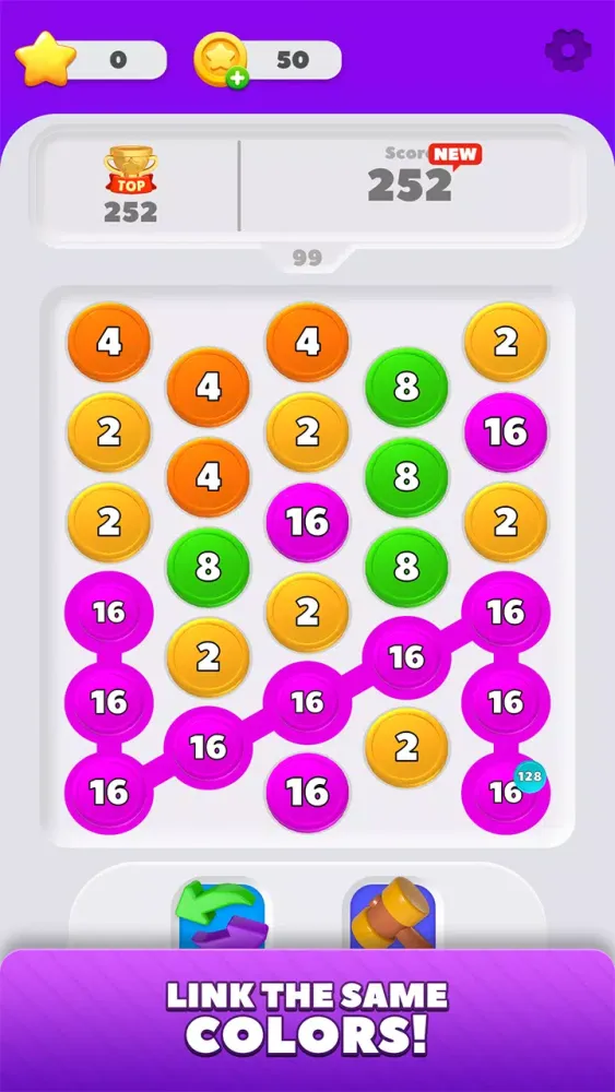 Hexa Merge Screenshots