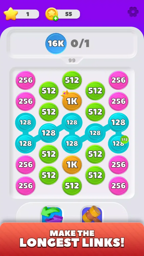 Hexa Merge Screenshots