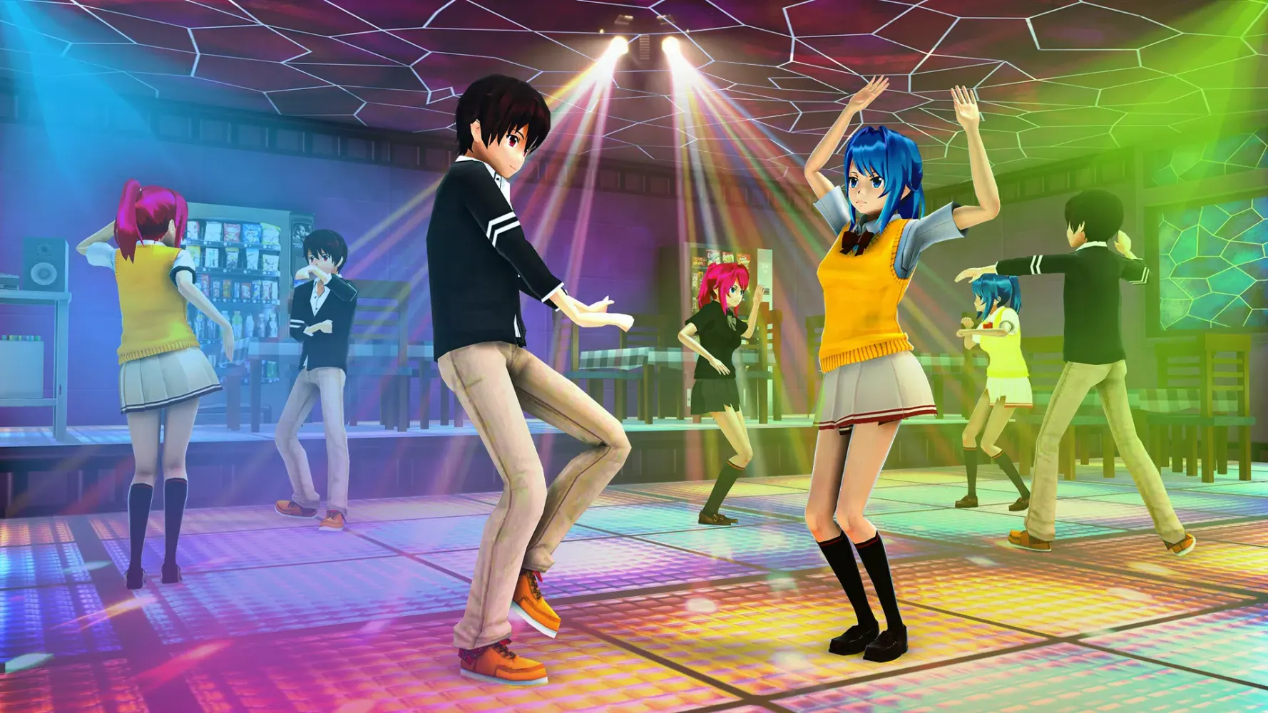 High School Girl Anime Games 스크린샷