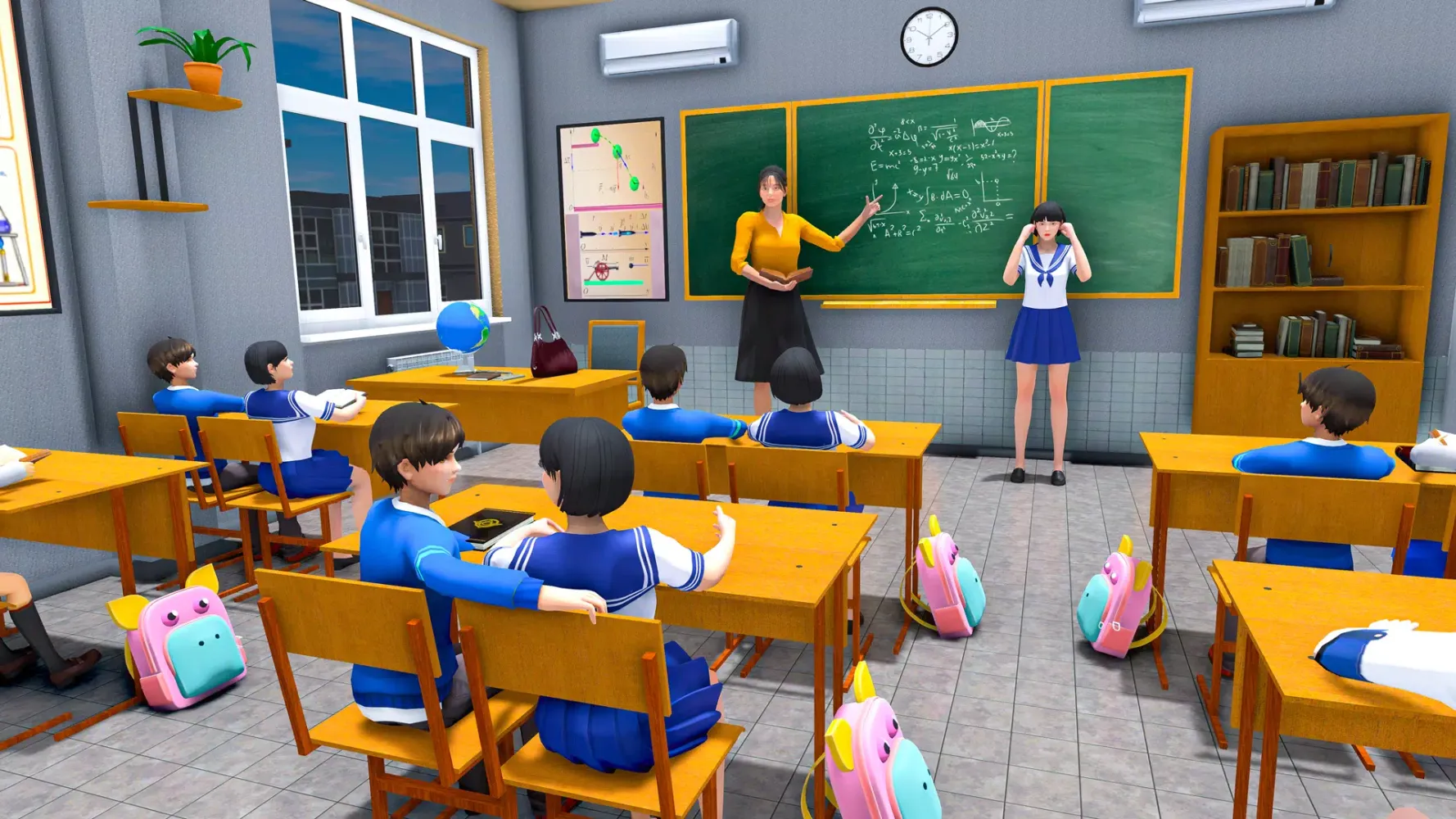 High School Teacher Games Sim Screenshots