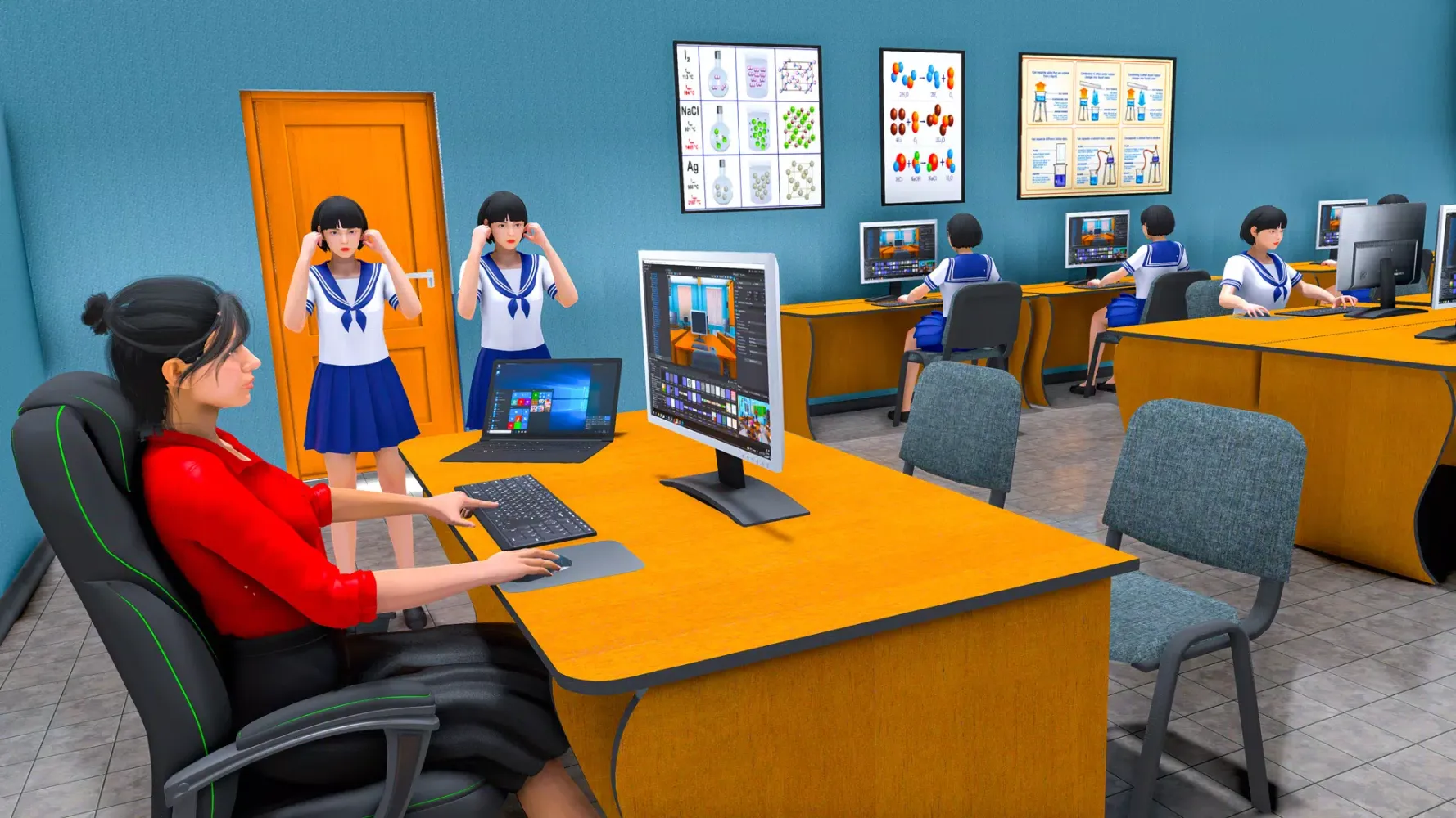 High School Teacher Games Sim Screenshots