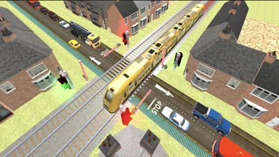 ภาพหน้าจอของ High Speed Rail Road Crossing