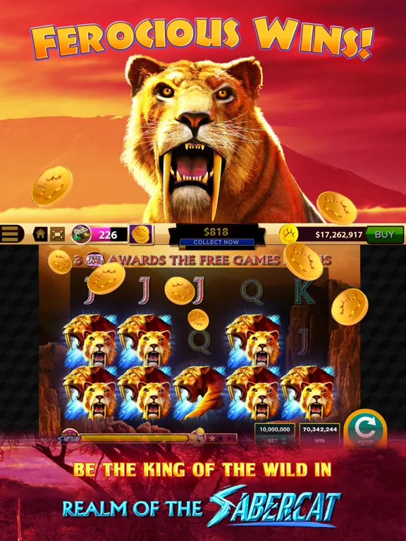 CATS Casino - Real Hit Slots! iPad  स्क्रीनशॉट