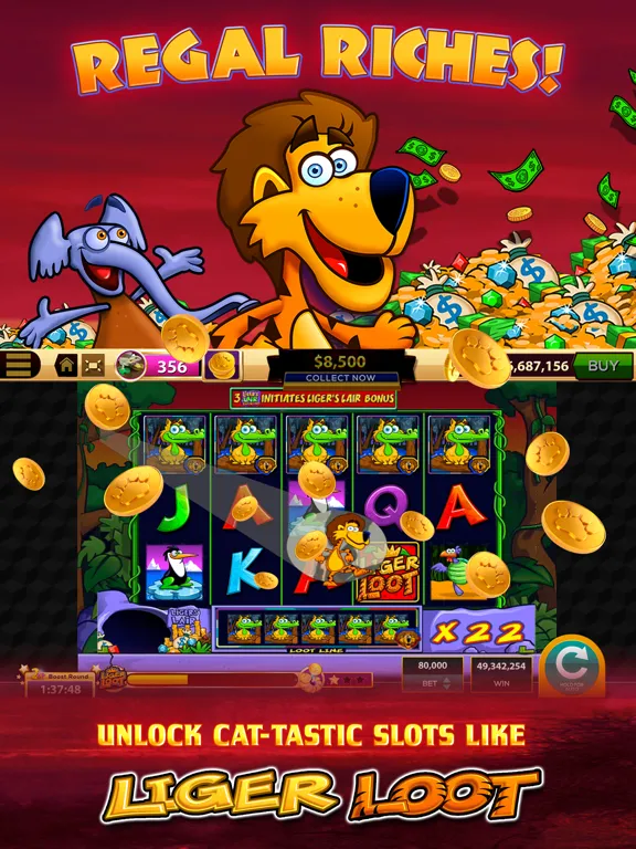CATS Casino - Real Hit Slots! iPad  स्क्रीनशॉट