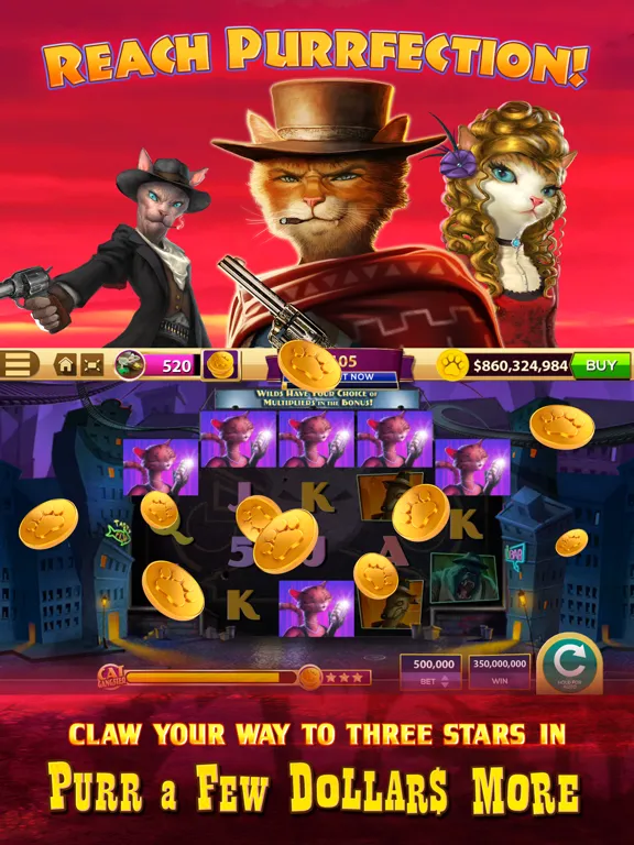 CATS Casino - Real Hit Slots! iPad  स्क्रीनशॉट