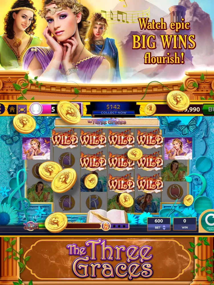 Capturas de tela do Golden Goddess Casino